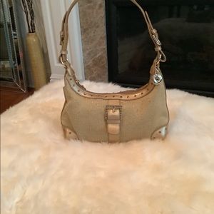 SAK bag  gold.  Beautiful gold hardware